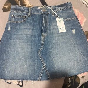 GUESS jean skirt